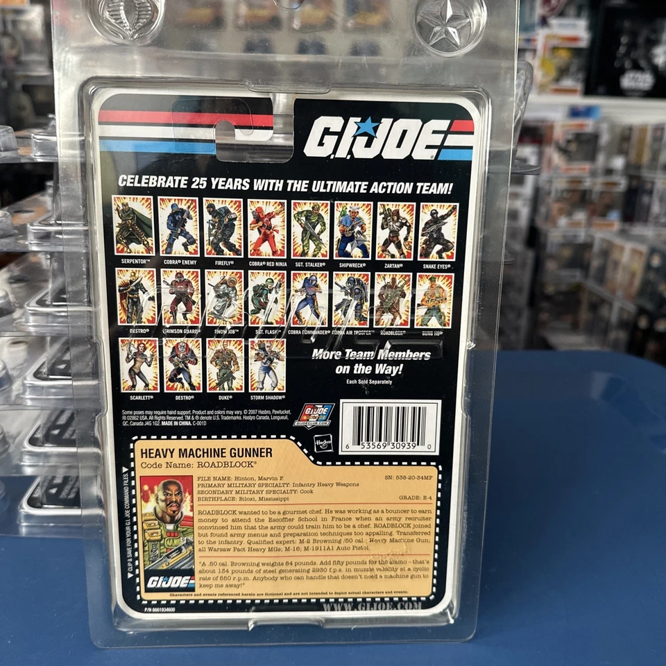 Hasbro G.I. Lote de 7 figuras de acción Joe serie dibujos animados nuevas precintadas 2008 Foto 2 de 4