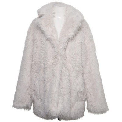The Black Label Collection Lager 157, Winterjacke, Damen, Größe: L/XL, Weiß #v0x