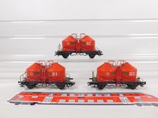 Märklin H0 3 Silowagen AC, Pebüso NEM KK KKK, Set 4514