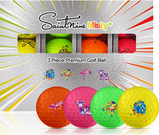 NEXEN Saintnine Misty Matte Color 3-Piece Golf Balls Authentic 1 Dozen 12P