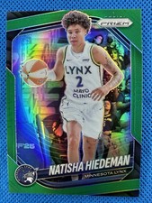 2025 #53 Natisha Hiedman Panini Prizm WNBA Green Prizm Lynx