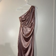 Petal and Pup One Shoulder Rose Pink Dress Size 4 NWT