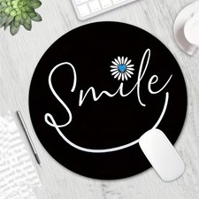 Smile Mouse Pad Coffee Table Mat Office Desk Keybord Computer Mouse Pad Gifts