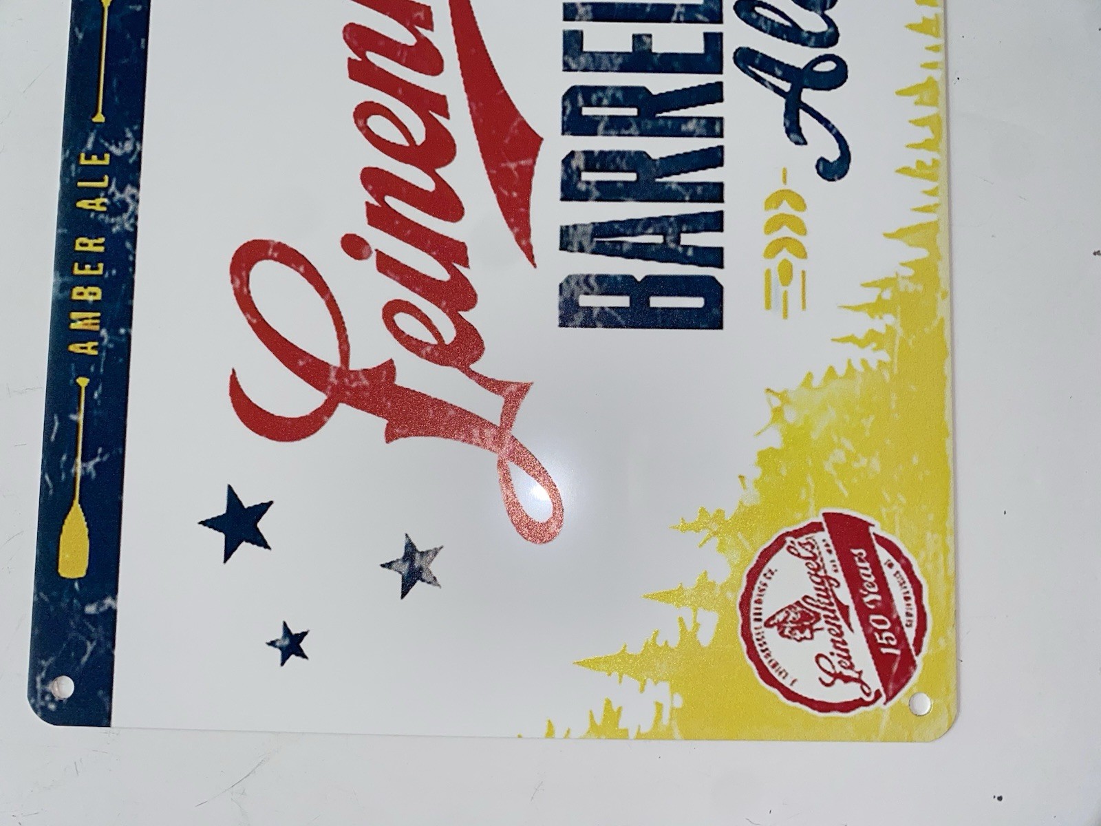 Leinenkugel’s Ale - Milwaukee Brewers Metal Sign - Beer - Paul Molitor Retro