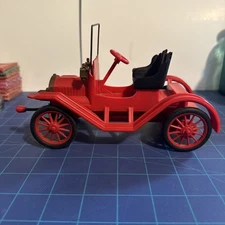 Vintage 1950s Revel Maxwell Hard Plastic Toy Car, larger scale, Approx. 7” Long.