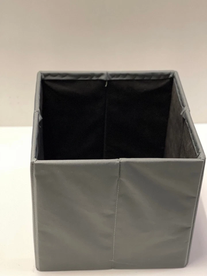 Hocker Box Faltbare Sitzbank mit abnehmbaren Deckel und Stauraum Anthrazit - Bild 3 von 4