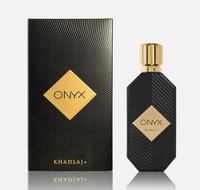 Khadlaj Onyx Gold Eau de Parfum for Men 100ml | Long-Lasting Aromatic Vanilla