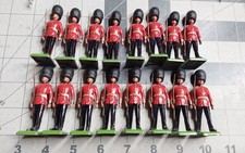 Britains Marching Scots Guard Marching with Rifle Bagpiper Metal