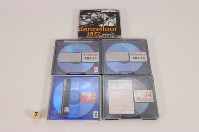 3x Verbatim MD-74 und 2x BASF Maxima 74min. MiniDisc Top Angebot