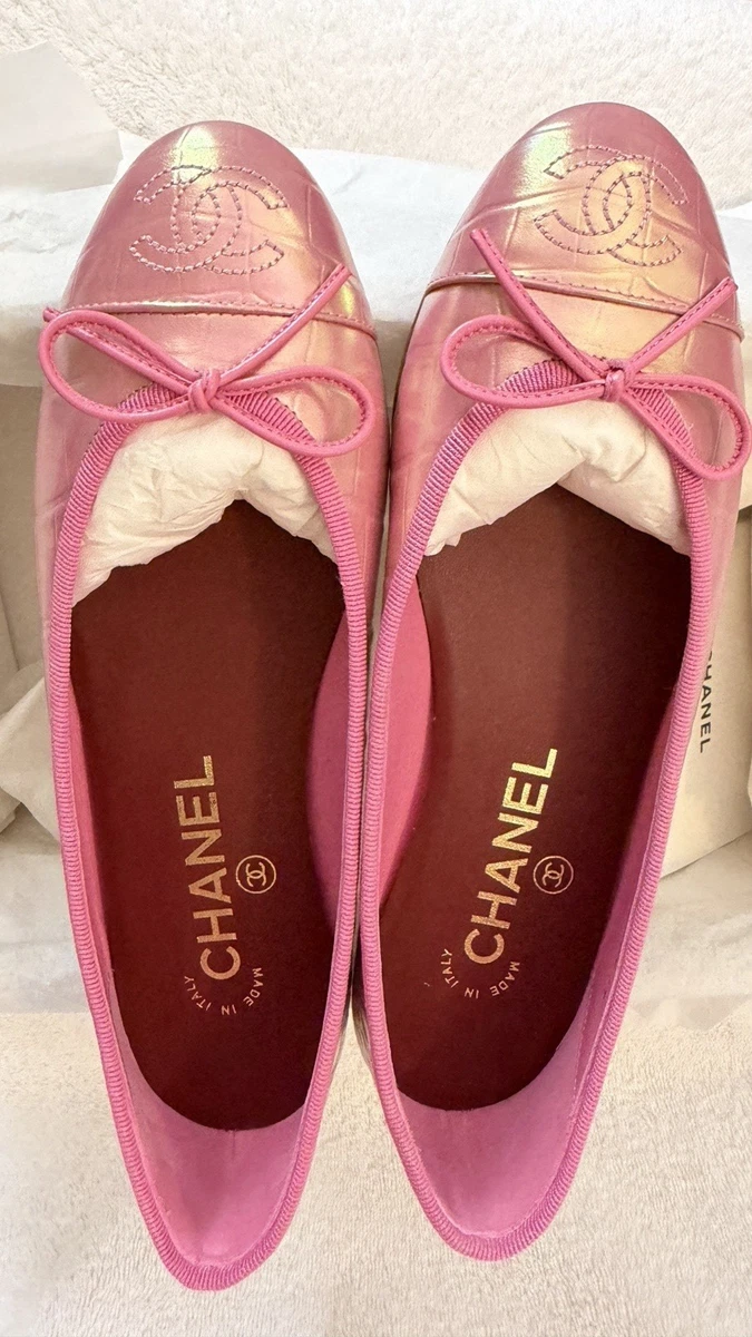 25+ CHANEL Round Toe Chanel Ballerina Flats for Women for sale