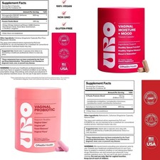 URO Health Bundle: Vaginal Moisture & Mood 60...