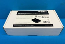 StarTech MCM1110SFP Gigabit Ethernet Fiber Media Converter with Open SFP Slot