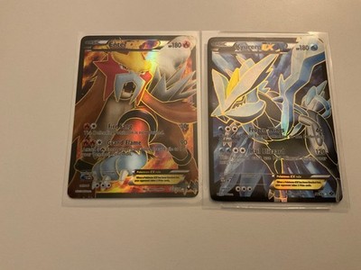 Pokemon BW full art lot English Kyurem Entei Dark Explorers