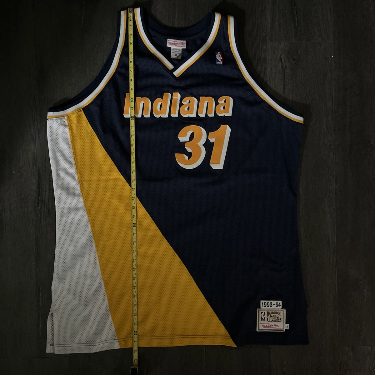 NBA Mitchell & Ness Reggie Miller Indiana Pacers 1993-94 Jersey