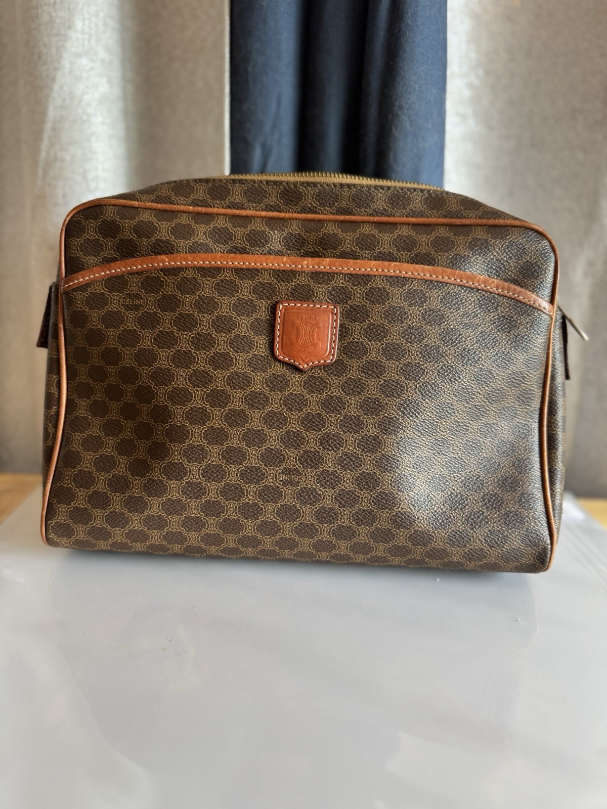 CELINE セリーヌ　ポーチ　porch 化粧ポーチ マカダム柄 11480943.jpg