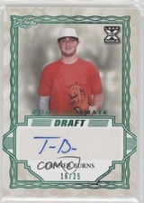 2020 Leaf Ultimate Draft Emerald Spectrum 16/25 Tanner Burns #BA-TB1 Auto 04tw