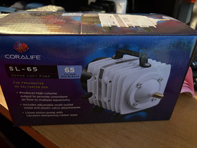 Coralife SL-65 High Volume Aquarium Pump