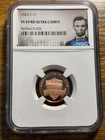 Photo of a 2025-S Lincoln Shield Cent Proof from an eBay listing that sold on Jul 15, 2026