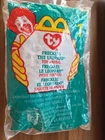 TY Teenie Beanie Babies McDonald's 1999 Freckles the Leopard #1  Sealed Vintage