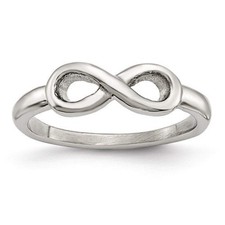 Stainless Steel Infinity Symbol Ring