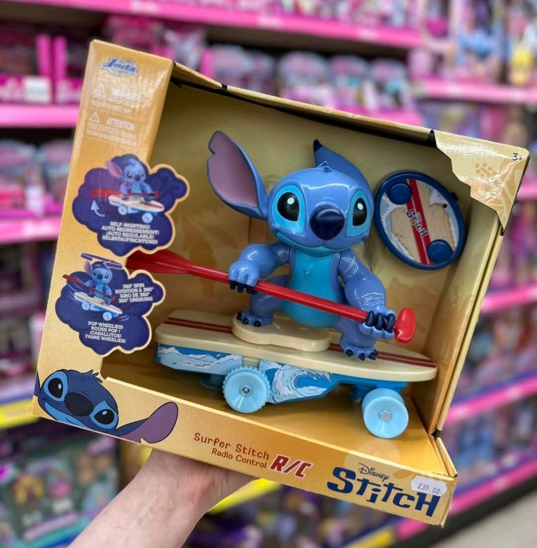 Disney's Surfer Stitch Remote Control R/C by Jada (Batteries not