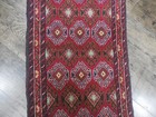 Vintage Turkish Rug,HandMade Anatolian Turkish Geometric Tribal Rug 1.7x3.8 Ft — photo 5