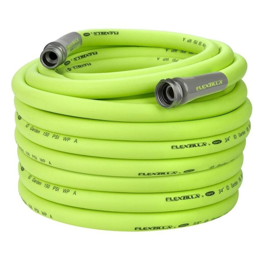 Садовый шланг Flexzilla 3/4 дюйма X 100 3/4 дюйма - 11 фитингов 1/2 дюйма