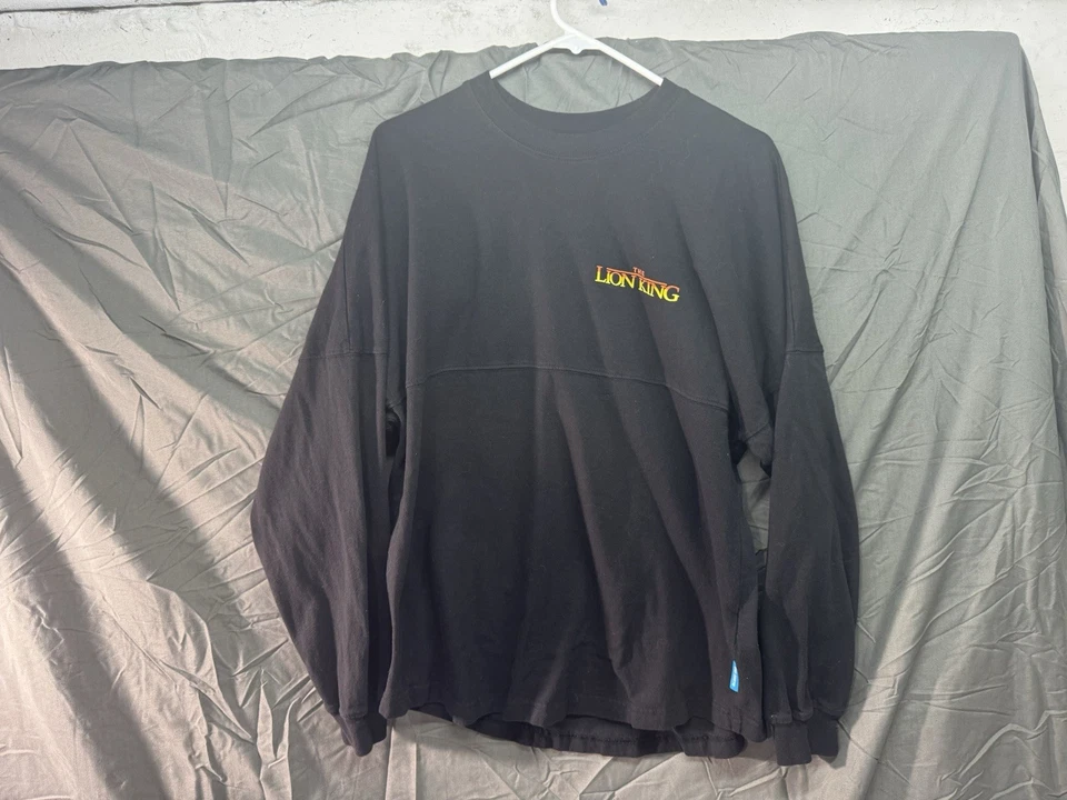 Disney The Lion King Hakuna Matata Black Crew Spirit Jersey SZ M 0037 - Изображение 2 из 3