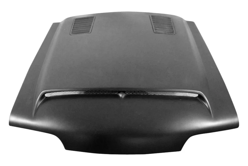 For Ford Mustang 1987-1993 Duraflex 113343 GT500 Style Fiberglass Hood Unpainted - Image 3 of 4