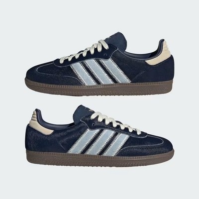 adidas Originals Samba OG Shoes JS3934 Night Indigo / Clear Sky / Tactile  Blue | eBay