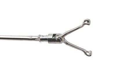 Karl Storz 33410A Clickline Laparoscopic Babcock Forceps Insert, Double Action