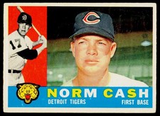 1960 Topps #488 Norm Cash
