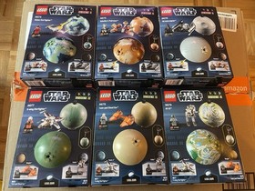 Star Wars Lego Planet Series 1 & 2 - Sets 9674 to 9679 - NEW - SEALED