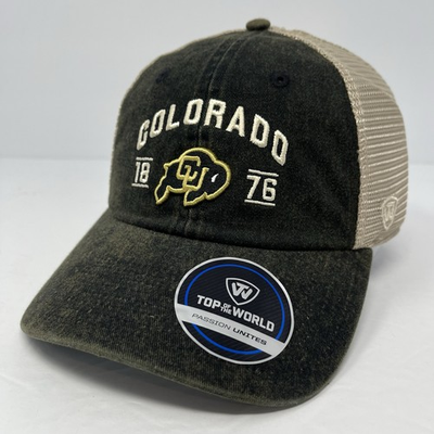 #ad #ad Top Of The World NCAA Colorado Buffaloes Trcuker Snapback Men Hat Cap Multicolor $18.62
