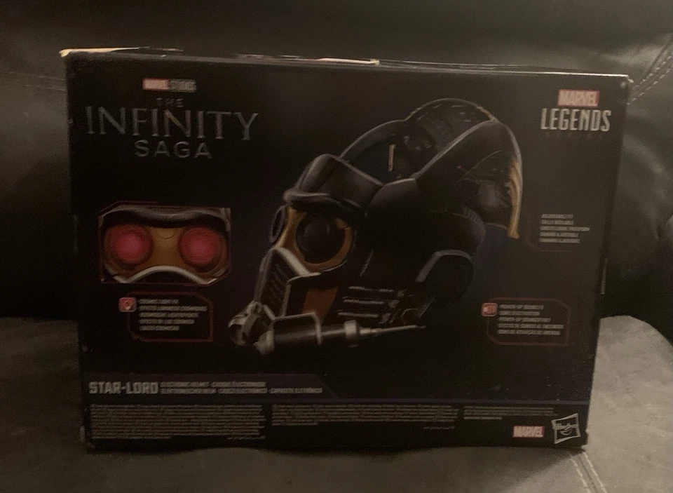 Hasbro Marvel Legends Infinity Saga Star-Lord Casco Guardianes de la Galaxia Nuevo Foto 3 de 3