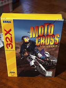 Sega 32X Motocross Moto Cross Championship complete box CIB