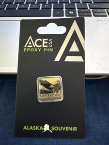  Ace USA Epoxy Pin souvenir Alaska