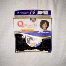 MILKY WAY Que ShortCut Series OPR Cosmo Human Hair Mix Weft 3 Pcs Color 2