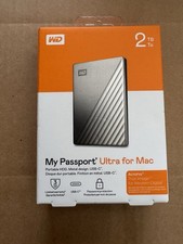 New Western Digital WD External My Passport 2TB HDD WDBKYJ0020BSL