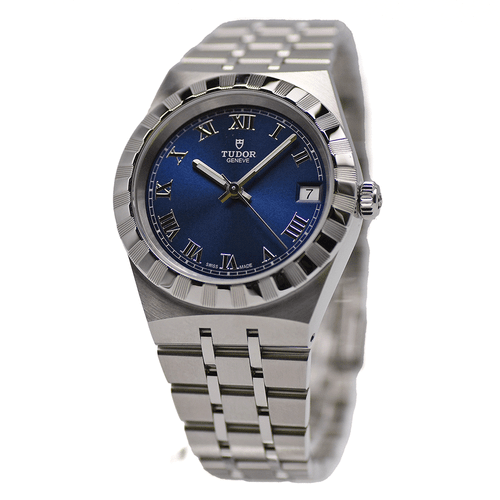 Wristwatch TUDOR 28400-0006 Royal Silver 34mm Stainless steel Automatic USED