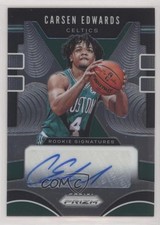 2019-20 Panini Prizm Rookie Signatures Carsen Edwards #RS-CEW Auto 0s5s