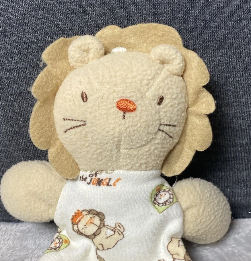 Vitaminas Bebé León Rey de la Selva Pluah Juguete Plano Manta de Seguridad Lovey Difícil de Encontrar Foto 4 de 4