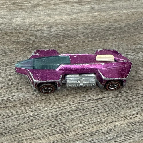 Vtg Hot Wheels Redline What-4 in Magenta Purple 1970 Mattel Hong Kong