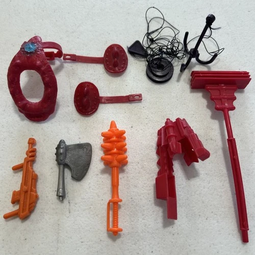 MOTU Vintage He-Man Weapon And Accessory Lot Masters Of The Universe