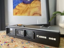 Canon 110E Camera 26mm f2.7 110 Film Camera Tested Working + Video