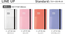 Kokuyo Jibun Techo 2026 First Kit A5 Slim Planner Monthly Weekly Japan