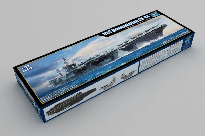 Trumpeter 06715 USS CONSTELLATION CV-64 1:700 Model Kit - Image 2 of 4
