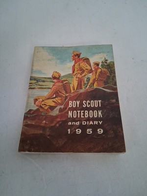 Vtg 1959 Boy Scout Diary Paperback Book Boy Scouts of America USA No. 3012 3x4''