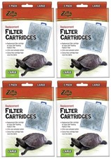 Zilla 12 Pack of Replacement Filter Cartridges, Large, for Deluxe and Premium...