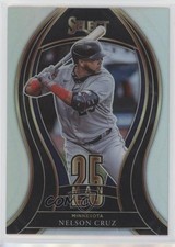 2021 Panini Select 25-Man Holo Prizm Nelson Cruz #25M-24 0b3